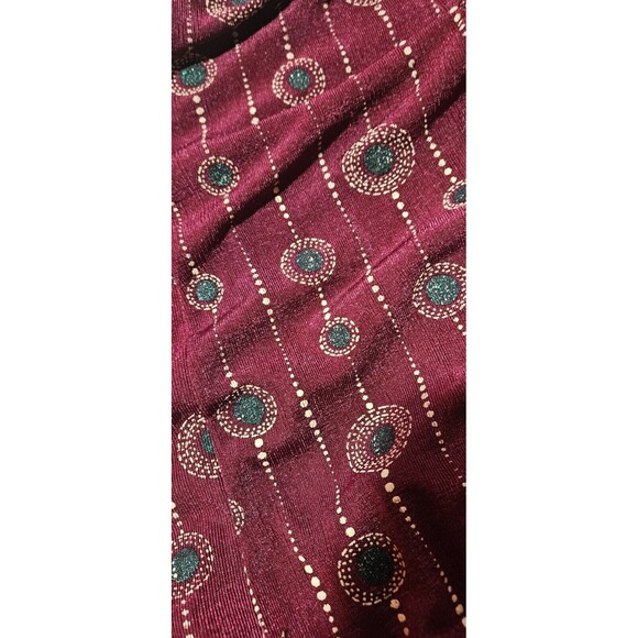 Vtg Maxi Skirt Womens S Burgundy Boho 90s Y2K Flowy Lagenlook Gypsy - Picture 2 of 4